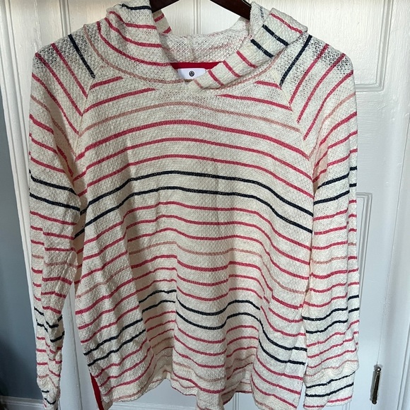 Sundry Striped Knit Pullover - Picture 2 of 4